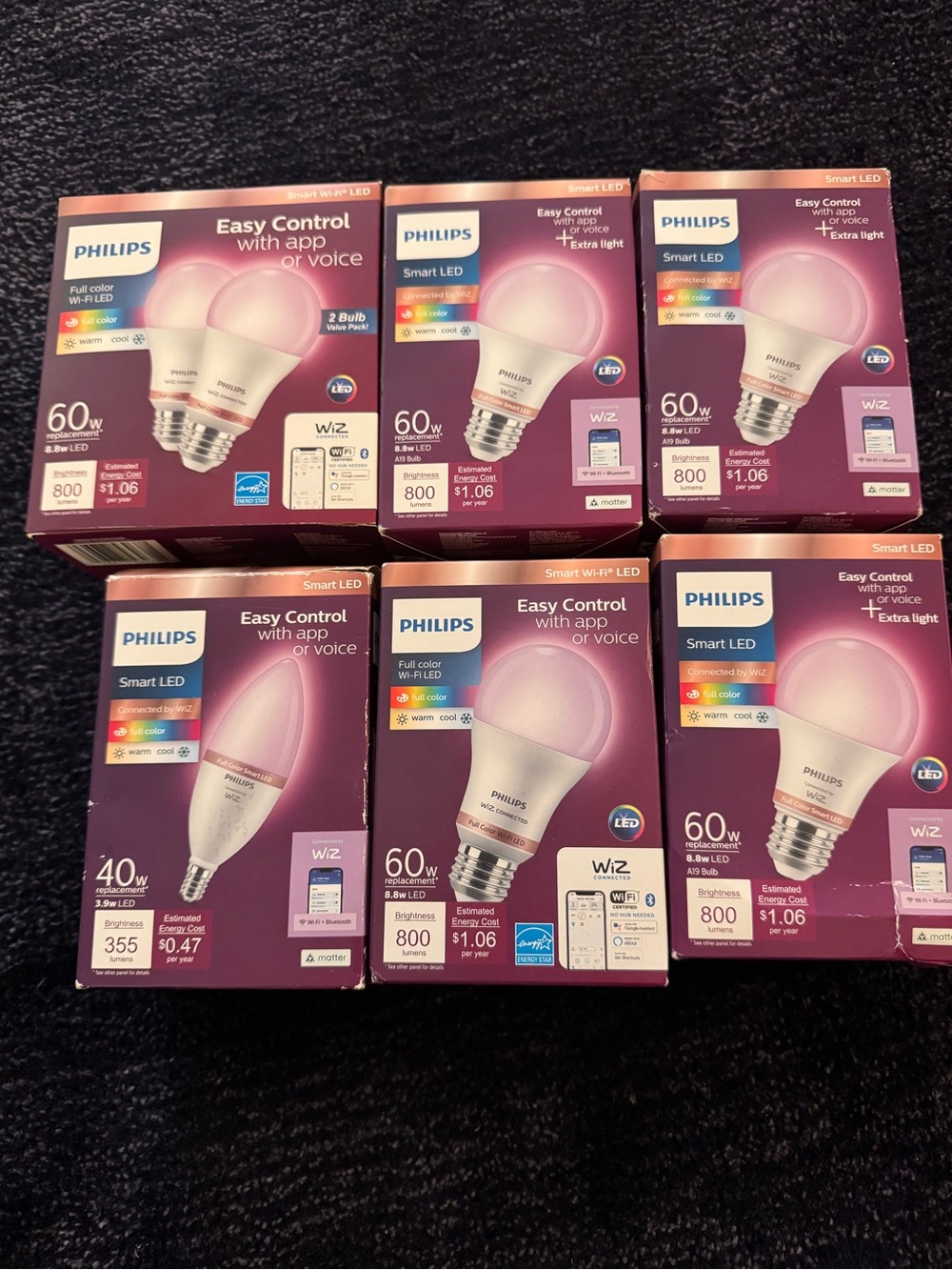 Philips Color-changing Bulbs
